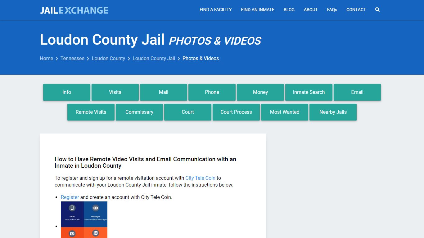 Photos & Videos - Loudon County Jail, TN - Jail Exchange